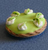 Dollhouse Miniature Pie, Kiwi